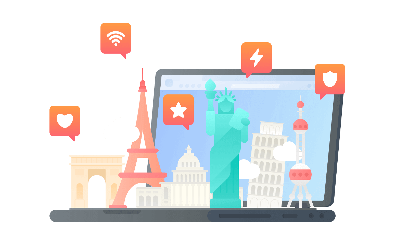 代理华为WeLink的回国vpn - 速帆加速器